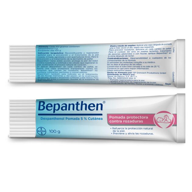 Bepanthen Pomada Protectora para Rozaduras con Dexpantenol 5%, 100g - Image 3