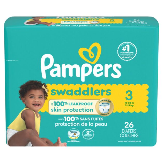 Pampers Swaddlers – Pañales Etapa 3, 136 Piezas (para bebés de 7 a 13 kg) - Image 13