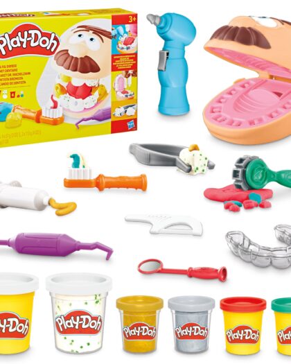 Play-Doh El Dentista Bromista – Juego de Dentista con Plastilina para Niños +3