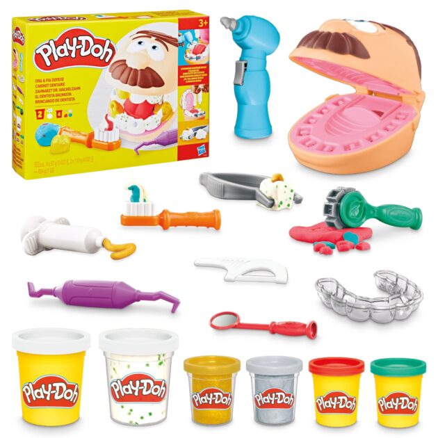 Play-Doh El Dentista Bromista – Juego de Dentista con Plastilina para Niños +3