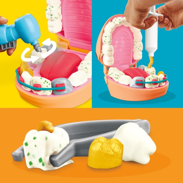 Play-Doh El Dentista Bromista – Juego de Dentista con Plastilina para Niños +3 - Image 8