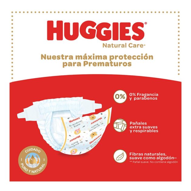 Pañales Huggies Supreme Etapa 1 Unisex 40 Piezas P Sin Género - Image 5