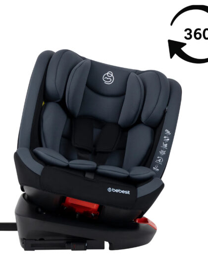 “Autoasiento Convertible Rio 360° Premium – Silla de Auto Giratoria para Bebé y Niño, Uso desde Recién Nacido”